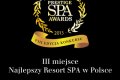 Nasze SPA trzecim najlepszym Resort SPA w Polsce