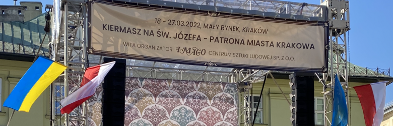 Saint Józef's fair at Mały Rynek in Kraków