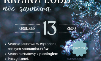 NOC SAUNOWA KRAINA LODU 