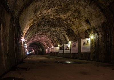 Railway shelter in Strzyżów
