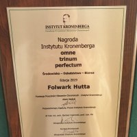 Folwark Hutta z nagrodą Kronenberga 2019