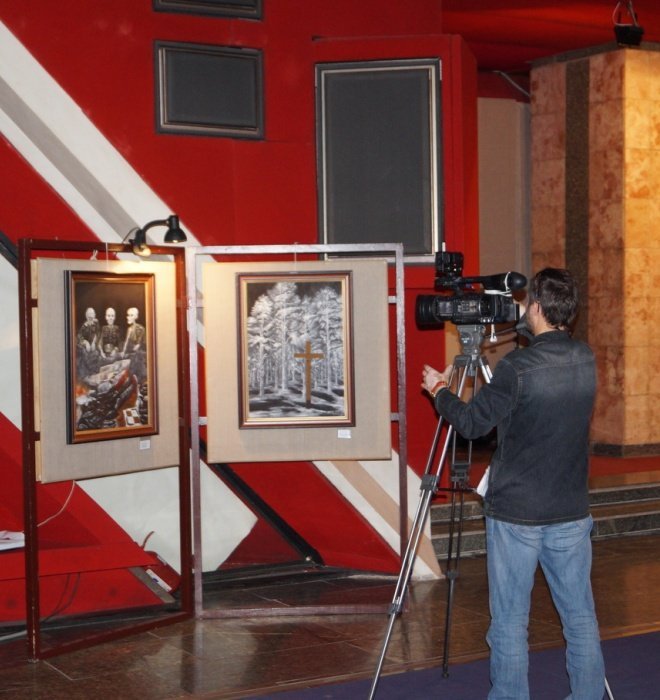 Wystawa malarstwa w Dnieprodzierżyńsku /galeria