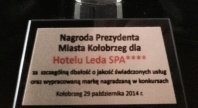 2014-10-30 - Kolejne wyróżnienie dla Hotelu Leda SPA****
