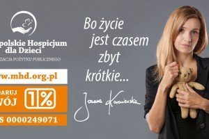 Podaruj czas... przekaż 1% podatku Małopolskiemu Hospicjum dla Dzieci!