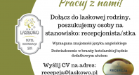 2018-09-24 - Hotel SPA Laskowo zatrudni recepcjonistę/kę