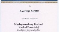 2015-04-01 - Międzynarodowy Festiwal Kuchni Dworskiej.