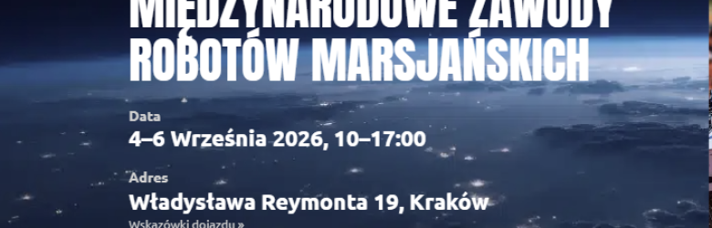 European Rover Challenge 2026 &ndash; See Mars Rovers in Krak&oacute;w