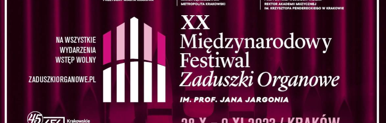 20th Prof. Jan Jargoń International Organ All Souls Festival