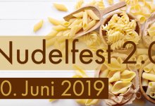 Nudelfest am 20. Juni