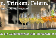 Mietet bei uns die Waldarbeiterbar inklusive Biergarten!