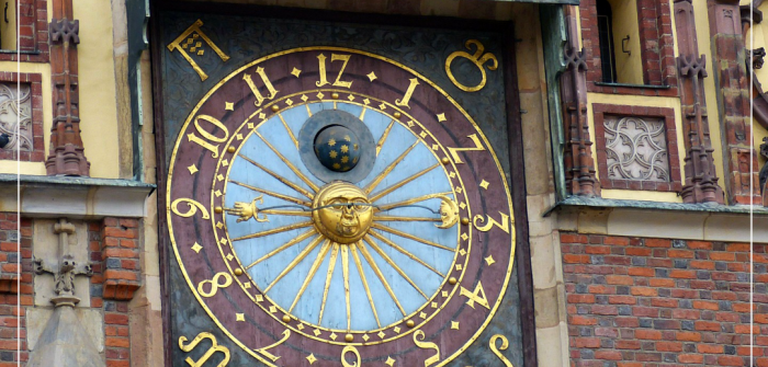 Tajemniczy zegar na wrocławskim Ratuszu