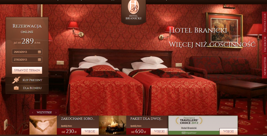Nasza nowa realizacja: Hotel Branicki