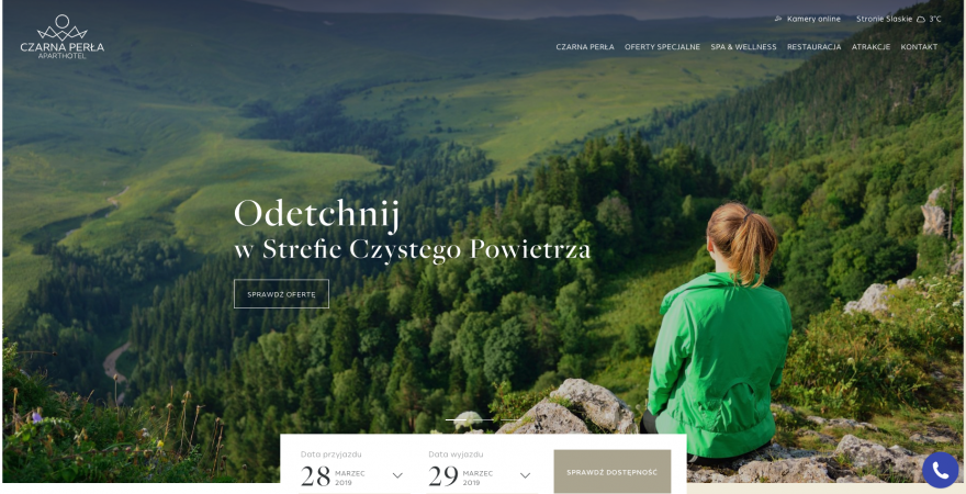 The power of diversity - five different objects of one resort on one five website