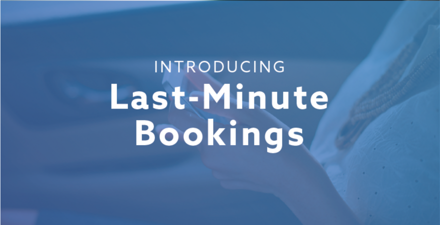 Attractive payment and cancellation conditions for guests booking on arrival day
