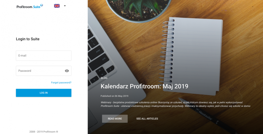 The new Profitroom Suite look