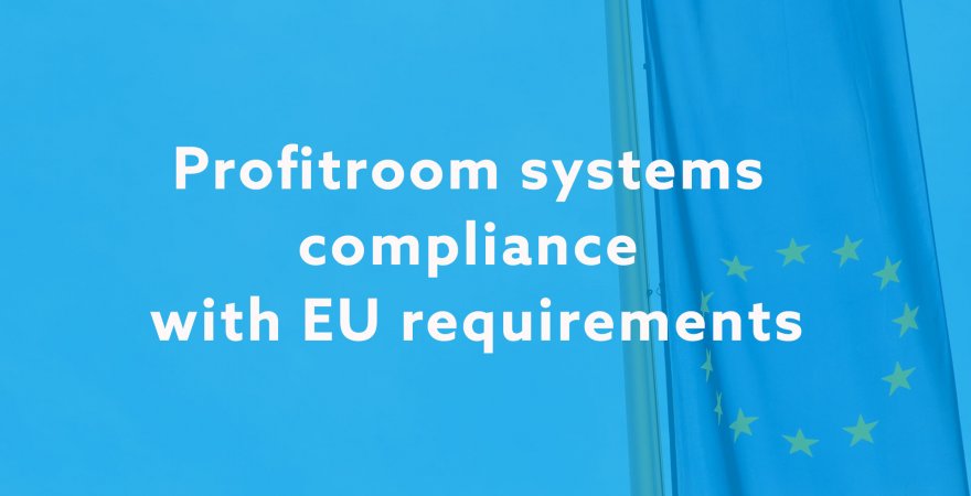 GDPR: Profitroom systems compliance with EU requirements