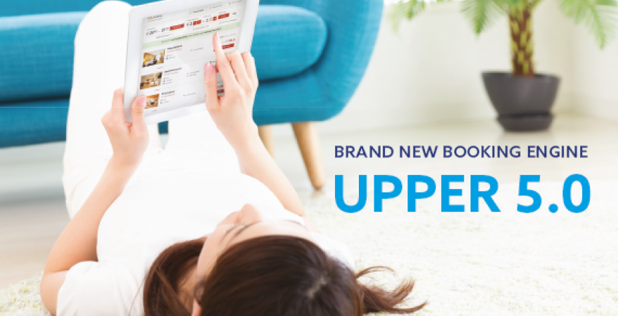 New generation Booking Engine <br>Upper 5 is here!