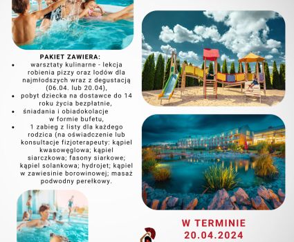 Weekendowe warsztaty kulinarne dla dzieci 19-21.04.2024 Hotel Słoneczny Zdrój w Busku-Zdroju