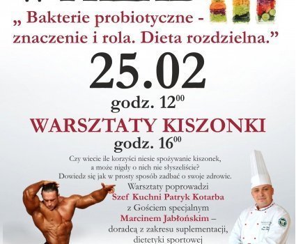 Wykład oraz warsztaty "Kiszonki"
