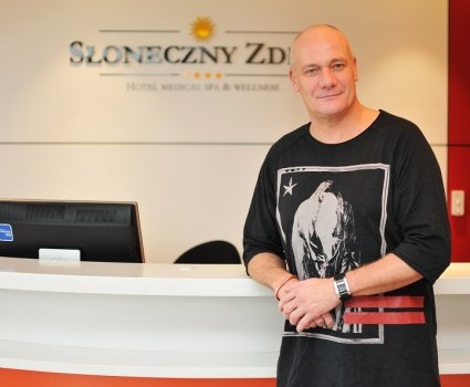 Piotr Zelt w Hotelu Słoneczny Zdrój 