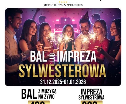 Sylwester 2025 w Hotelu Słoneczny Zdrój