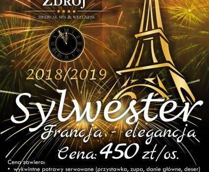 Bal Sylwestrowy 2018/2019 "Francja- elegancja"
