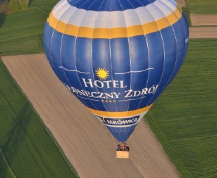 Loty balonem nad Doliną Nidy tylko w Hotelu Słoneczny Zdrój