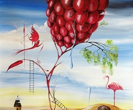 "MYŚLI INNE CIUT" MALARSTWO JAROSŁAW "JARKOS" KOSELA 