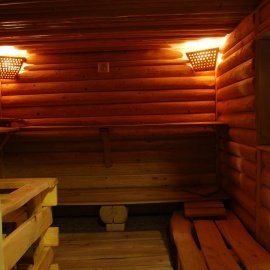 Traditional sauna 90°C