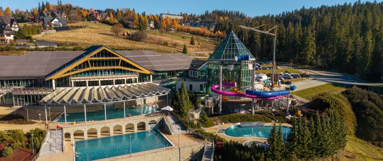 Nowe zjeżdżalnie w Termach BUKOVINA: budujemy radość!