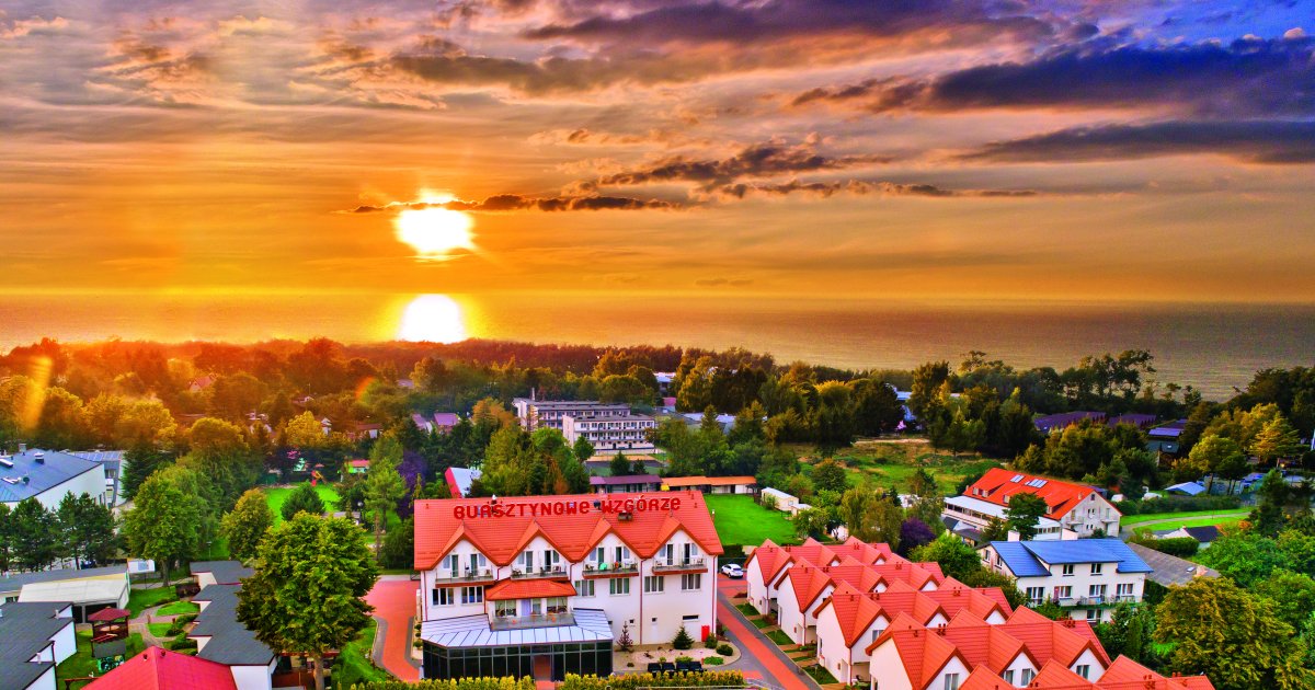 Bursztynowe Wzgórze Family Resort in Ustronie Morskie, Poland