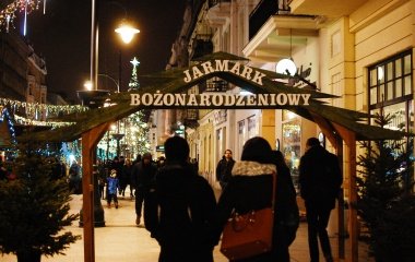 Łódzki jarmark świąteczny na ulicy Piotrkowskiej!