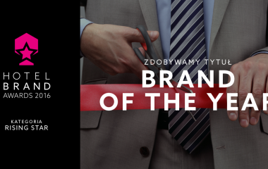 Stare Kino Cinema Residence BRAND OF THE YEAR w kategorii RISING STAR w konkursie Hotel Brand Awards 2016! 