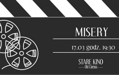 Analogowa projekcja filmu "Misery" w Starym Kinie!