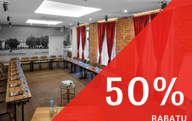 50% rabatu na konferencje w sercu Łodzi!