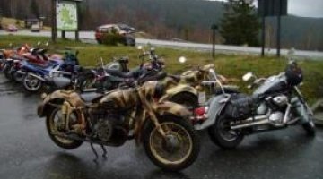 Rdzawe Diamenty - zabytkowa kolekcja motocykli