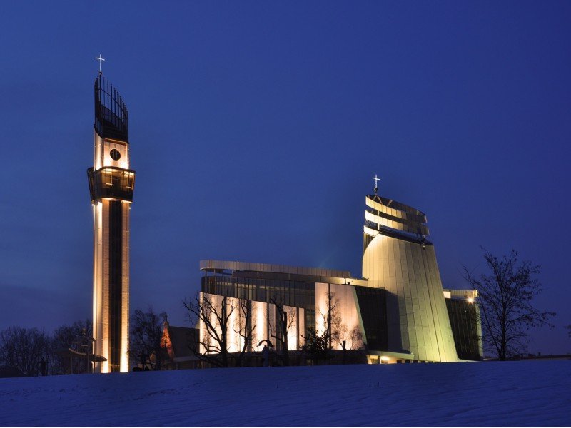 The Divine Mercy Sanctuary in Łagiewniki