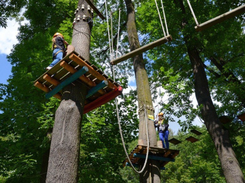 Climbing park Wieliczka Grabówki