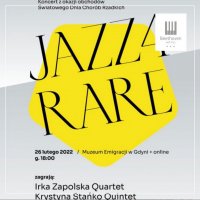 W ten weekend po raz drugi w Trójmieście, Polsce i być może w Europie odbędzie się koncert JAZZ4RARE! 
