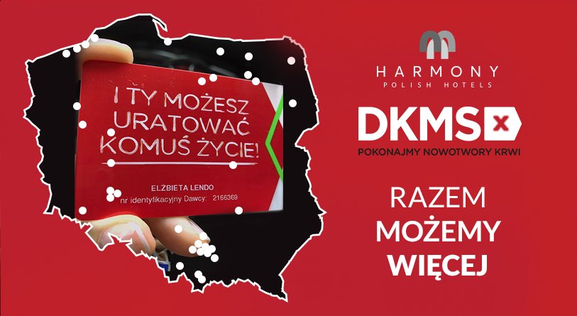 Harmony Polish wspierają fundację DKMS