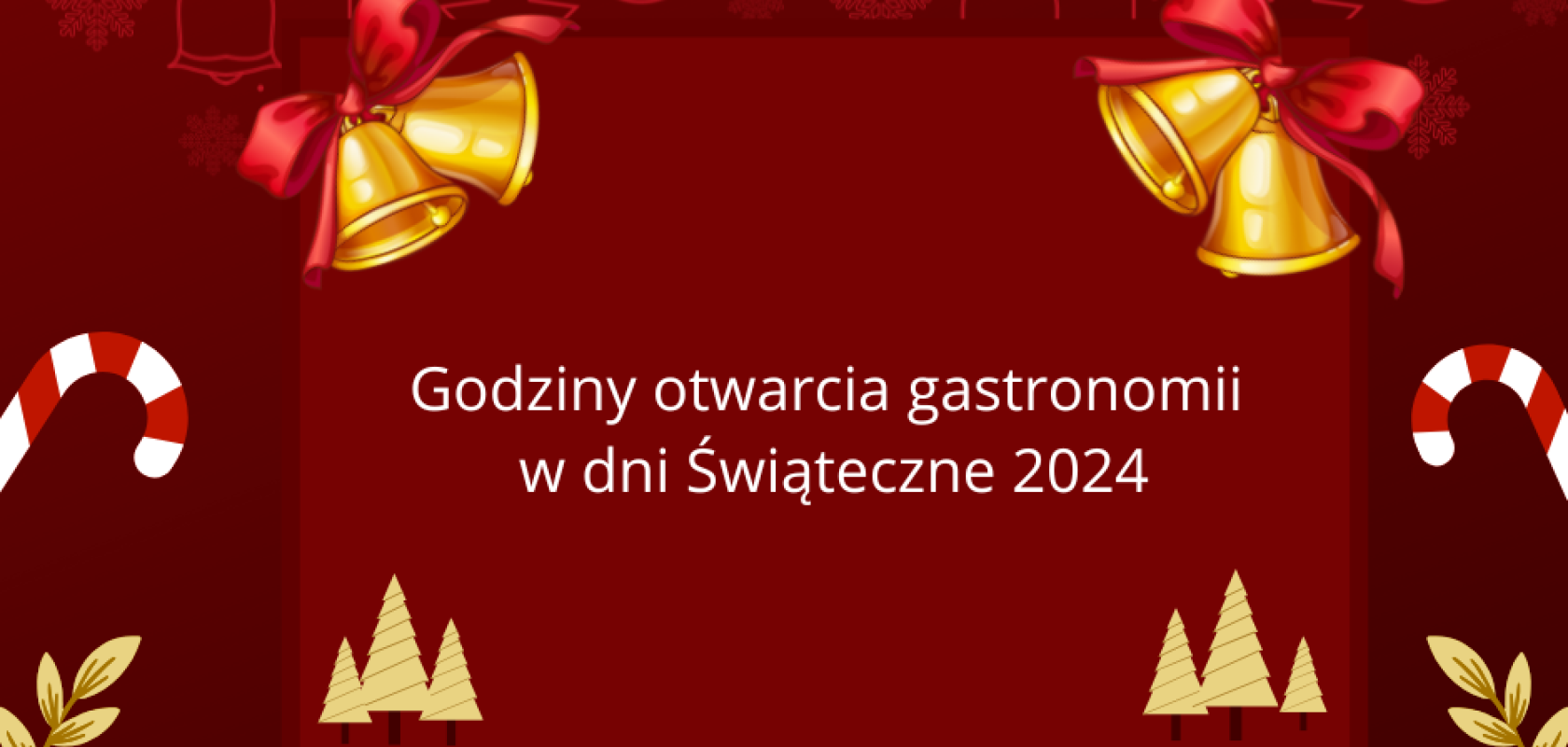 Godziny pracy Gastronomii Hotelu Szafran w okresie Świątecznym