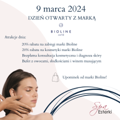 9 marca - dzień otwarty z marką Bioline Jatò