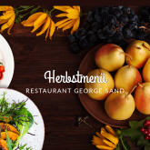 Herbstmenü George Sand Restaurant