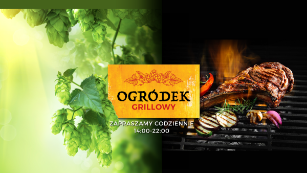Letni ogródek grillowy w Restauracji George Sand otwarty! 