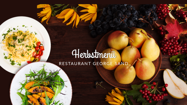 Herbstmenü George Sand Restaurant