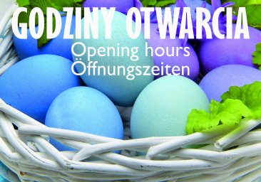 Easter Opening Hours: Restaurant & SPA 
