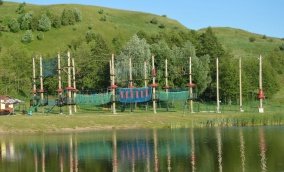 Park linowy na Pięknej Górze