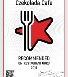 Czekolada Café wyróżniona przez Restaurant Guru