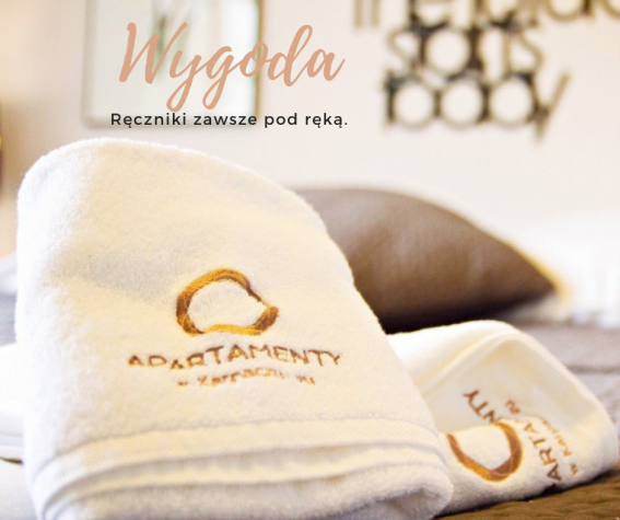 Świeża pościel, ręczniki, kosmetyki łazienkowe