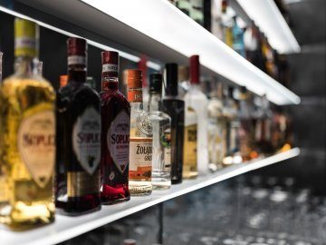 Die Bar im Hotel